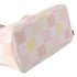Louis Vuitton Neverfull MM Tote Giant Damier Peach Pink Beige Multi